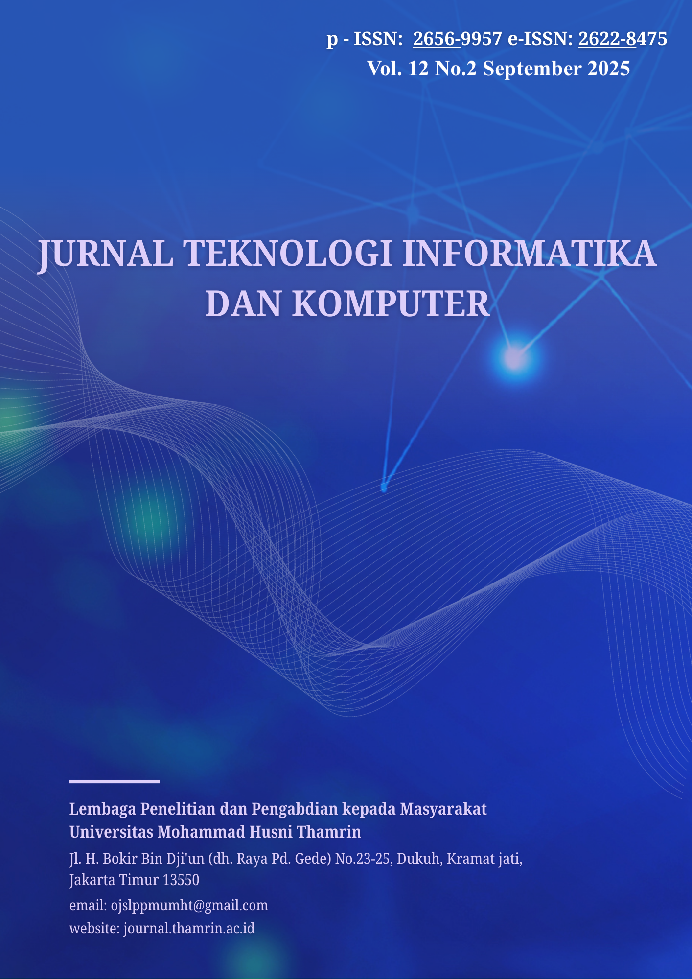 					View Vol. 11 No. 2 (2025): Jurnal Teknologi Informatika dan Komputer
				
